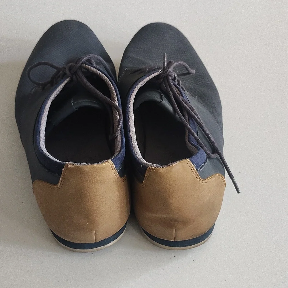 ALDO Mens Oxfords Blue Lace Up Casual Dress Shoes Size 11